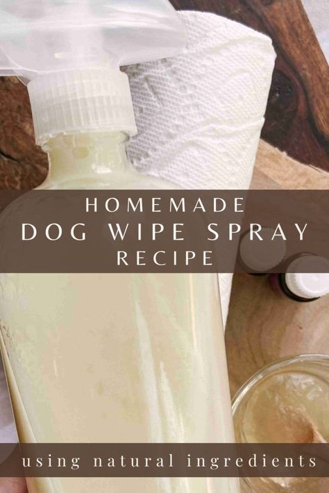 How to Make Homemade Dog Wipes for Easy Cleaning - Essentials for our Life Diy Paw Cleaner For Dogs, Diy Dog Grooming Products, Diy Pet Wipes Dogs, Dog Wipes Diy How To Make, Dog Paw Cleaner Diy, Diy Waterless Dog Shampoo, Diy Dog Cologne, Diy Dog Wipes Cleaning, Diy Dog Wipes