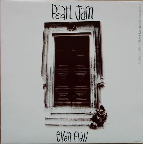 Pearl Jam – Even Flow (1992, White Marbled, Vinyl) - Discogs Even Flow Pearl Jam, Pearl Jam Ten, Matt Cameron, Drums Sheet, Drum Sheet Music, Eddie Vedder, Sony Music Entertainment, Losing A Dog, Gig Posters