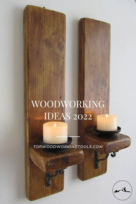 Diy Candle Sconces Ideas, Wall Decor Small Wall, Small Wall Shelves, Candle Holders Wall, Candle Holder Wood, Wall Hanging Candle Holders, Small Wall Shelf, Wall Candle Holder, Shelves Wood