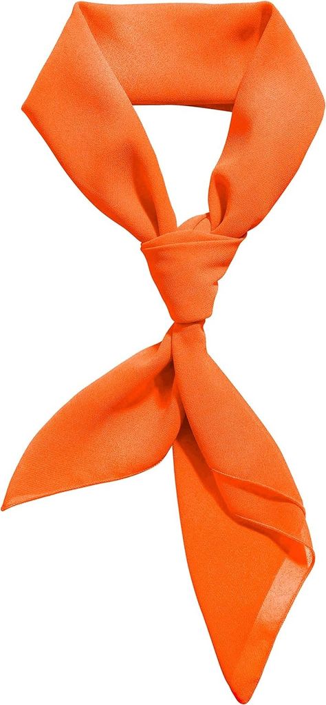 Orange Scarf Fred Jones Costume Adult Ascot Bandana Neck Scarf Women Men at Amazon Women’s Clothing store 50s Pinup Hairstyles, Fred Jones Costume, Neck Scarf Women, Fred Jones, Bandana Neck Scarf, 50s Pinup, Bandana Neck, Vintage Bandana, Scarf Square