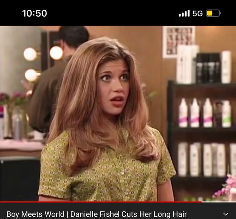 Topanga Haircut, Topanga Lawrence Hair, Topanga Hair, 90s Model Hair, Hip Length Hair, 80s Hair Styles, Danielle Fishel, 80s Hair, Cute Haircuts