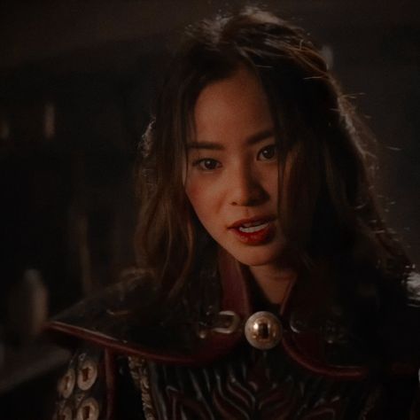 Jamie Chung Aesthetic, Jamie Chung Mulan, Mulan Once Upon A Time, Ouat Mulan, Merlin Balinor, Aline Penhallow, Jaime Chung, Ouat Characters, Time Icon