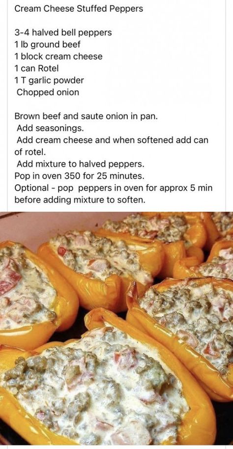 Taco Bell Peppers, Cream Cheese Stuffed Peppers, Cheese Stuffed Peppers, Easy Keto Recipes, Cheese Stuffed, Keto Recipes Dinner, Family Food, Taco Bell, Carb Diet