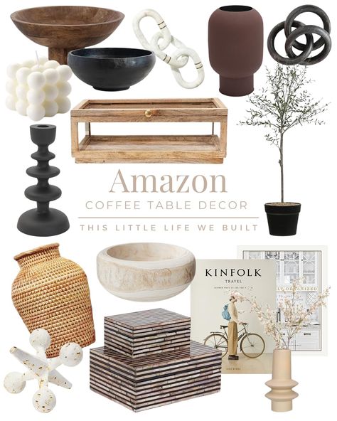 Amazon Influencer Home Decor, Amazon Decor Finds, Accessories For Home, Amazon Coffee, Amazon Favorites, Coffee Table Decor, Best Amazon Products, Little Life, Amazon Home Decor