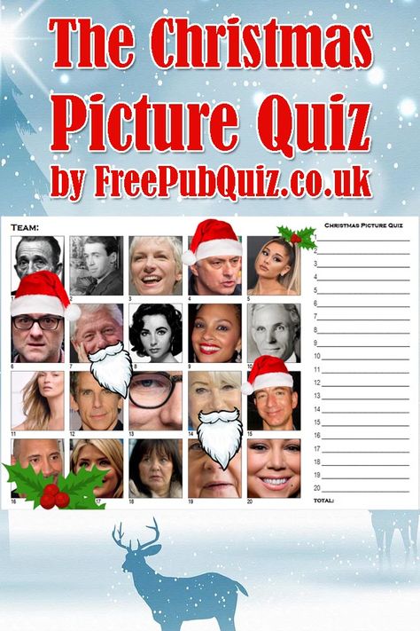 Picture Quiz Questions And Answers Free, Christmas Picture Quiz And Answers, Christmas Quizzes With Answers, Picture Quiz Questions And Answers, Christmas Quiz With Answers, Christmas Quiz And Answers, Christmas Picture Quiz, Printable Christmas Quiz, Quiz Website