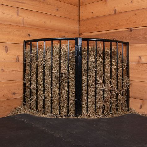 Horse Stall Decorations, Hay Feeder For Horses, Horse Feeder, Hay Rack, Horse Farm Ideas, Horse Hay, Diy Horse Barn, Horse Barn Ideas Stables, Hay Racks