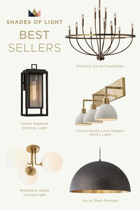 Shop our best-selling light fixtures, home decor, and more. Selling Light, Restoration Hardware Lighting, Pendants Lights, Subway Tile Design, Lighting Design Inspiration, Gold Light Fixture, Bar Lights, Colonial Kitchen, Architectural Model