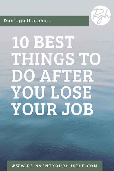 10 best things to do after you lost your job. Don't get caught in a rut, be sure to check out my blog and get the advice you need to get back in action fast and take your career to the next level. #jobloss  #job #unemployed #career #lifestyle #dreamjob #millenials #entrepreneur #motivation #careerchange Lost Job Quotes Inspiration, What To Do When You Lose Your Job, Career Break, Ratajkowski Style, Job Cv, Career Lifestyle, Job Loss, Finding A Job, Career Help