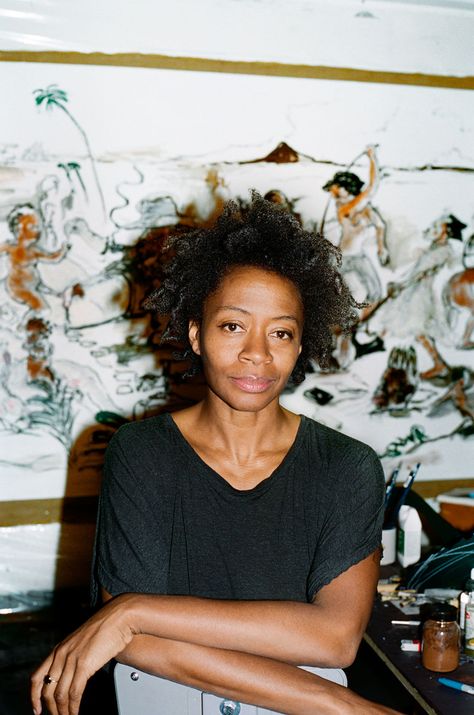 Black Women Artists, Artist Portraits, Kara Walker, Portrait Reference, Artist Studios, Walker Art, Frederick Douglass, Drawing Studies, Women Artists