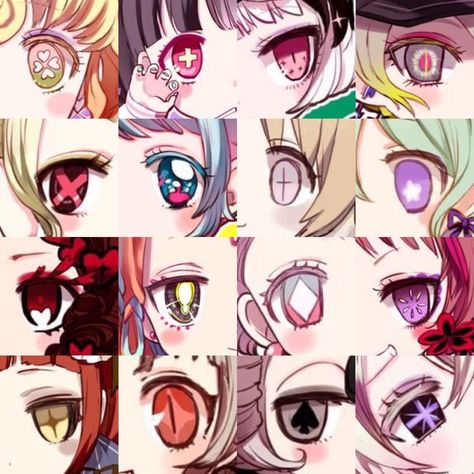 How To Draw 90s Shoujo Eyes, Pupil Design Drawing, Eyes Pupil Drawing, Anime Pupil Design, Anime Pupils, Pupil Ideas, Eye Pupil, Magical Girl Raising Project, Cute Eyes Drawing