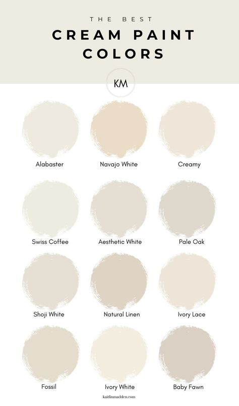 Room Color Ideas Cream, Cream Room Paint, Cream Ivory Paint Colors, Cream Paint For Bedroom, Cream Wall Paint Kitchen, Interior Cream Paint Colors, Cream White Wall Color, Cream Beige Wall Color, Best Cream Paint Color For Walls