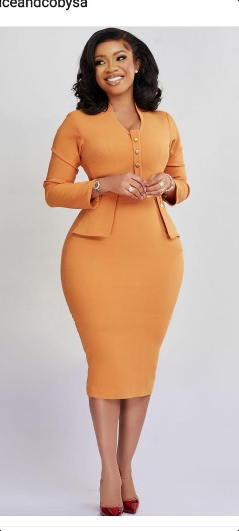 Cooperate Wears For Female, Corperate Gown, Classy Work Outfits Business Casual, Suit Gown For Ladies, Cooperate Dress Styles For Ladies, Cooperate Outfits For Women Gown, Coperate Dresses For Women, Work Uniform Ideas Workwear, Official Wear For Ladies Classy