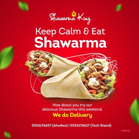 This is a work a creatively did for a client who sells Shawarma. Food Selling Poster Design, Shawarma Menu Design, Shawarma Design Ideas, Shawarma Social Media Design, Shawarma Shop Design, Shawarma Poster, Shawarma Design, Shawarma Food, Veg Wraps