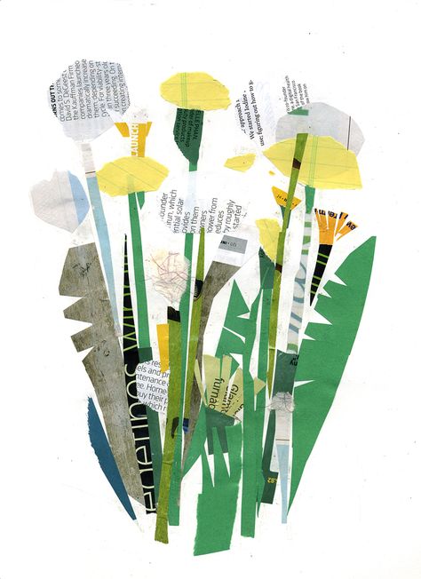 nature — maria carluccio illustration Collage Nature Art, Collage Illustration Mixed Media, Kids Collage Art, Plant Collage Art, Paper Craft Art, Fine Art Collage, Construction Paper Collage, Collage Illustration Art, Collage Design Ideas