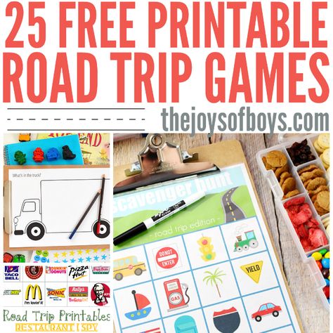 Keep your kids entertained on your next road trip with these Free Printable Road Trip Games. Print out, laminate and keep in the car for hours of fun. Easy Playdough, Printable Road Trip Games, Road Trip Printables, Easy Playdough Recipe, Printable Road, Trip Games, Trip Activities, Camping Activities For Kids, Superhero Crafts