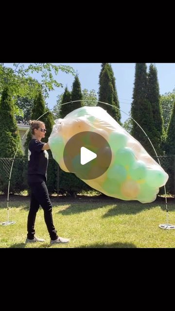 70K views · 3.4K likes | Ask Me For A Balloon on Instagram: "Make a thick spiral balloon arch with me! You will need 124 balloons for this decoration. I purchased a new stand, 10lb water bag weights included, but i prefer 25lb weights for outdoor setup. Follow me for tutorials, tips & inspiration 🎈#balloons #balloonsofinstagram #balloonarch #balloonarchtutorial #balloonarchdecor #balloonartist #partyballoons #balloonlife #balloondecorations #balloondecorationideas #askmeforaballoon" Balloon Decoration For Wedding, Deck Balloon Decor, Goal Post Balloon Arch, How To Build A Balloon Arch Stand, Backyard Balloon Decor, Backyard Balloon Arch, Balloon Garland On Stand, Park Balloon Decorations, How To Make A Balloon Arch With Stand