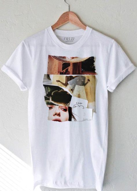 My limited edition collage art t-shirts. Photo Tshirt Design, Collage T Shirt Design, Collage Shirt Design, Collage Tshirts, Collage Tshirt, Tshirt Making, Exhibition Ideas, Art Tshirt, Campaign Posters