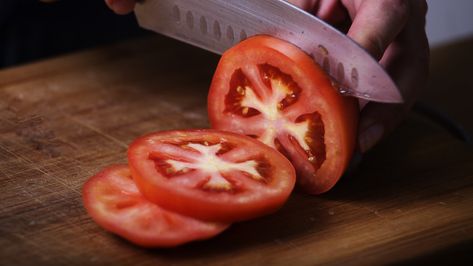 12 Ways To Boost The Flavor Of Fresh Tomatoes - Tasting Table Pasta Meat Sauce, How To Reheat Rice, Beefsteak Tomato, Tomato Sandwich, Summer Tomato, How To Eat Better, Juicy Tomatoes, Sliced Tomato, Ripe Tomatoes