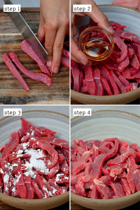 Steak Strip Stir Fry, What To Make With Stir Fry Meat, Stir Fry Meat Marinade, How To Tenderize Beef For Stir Fry, Striploin Steak Recipes Stir Fry, Blackstone Beef Stir Fry Recipes, Sauteed Beef Recipes, How To Make Beef Stir Fry, Tender Beef Stir Fry