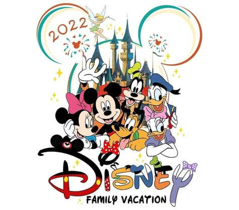 Family Disney Shirts Matching, Mickey Mouse Illustration, Disney Surprise, Disney Trip Outfits, Disney Family Vacation Shirts, Disney Cruise Vacation, Disney Logo, Family Disney Trip, Disney Trip Shirts