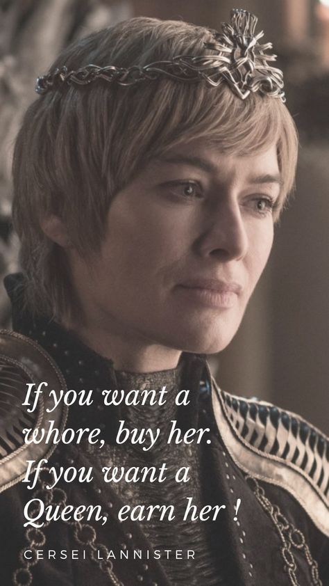 Cersei Quotes, Cersei Lannister Quotes, Lannister Quotes, Game Of Thrones Images, Deep Conversation Starters, Game Of Thrones Poster, Got Game Of Thrones, Game Of Thrones Quotes, Game Of Thrones Funny