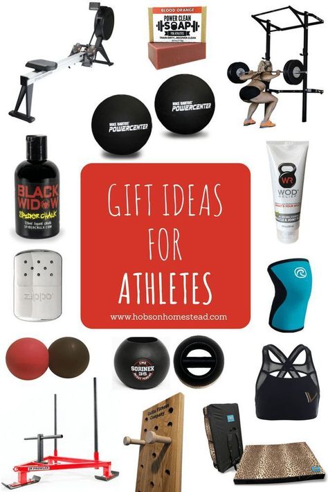 Gift ideas for Athletes. If youre buying gifts for Crossfitters, powerlifters, weightlifters, body builders, rock climbers or bootcampers, this gift guide has you covered with a range of gift ideas for athletes in a range of prices. #giftideas #christmas Gifts For College Boys, Runner Christmas Gifts, Boxes Gift Ideas, Gifts For Coaches, Personalized Sports Gifts, Christmas Gift Ideas For Men, Athlete Gifts, Body Builders, Rock Climbers