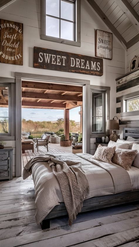 25+ Stunning Master Bedroom Decoration Ideas 5 Cozy Adult Bedroom Ideas, Loft Bedrooms, Romantic Bedrooms, Barn Bedrooms, Bedroom Wall Decor Ideas, Bedroom Decoration Ideas, Country Style Bedroom, Luxe Furniture, Barn Style House Plans