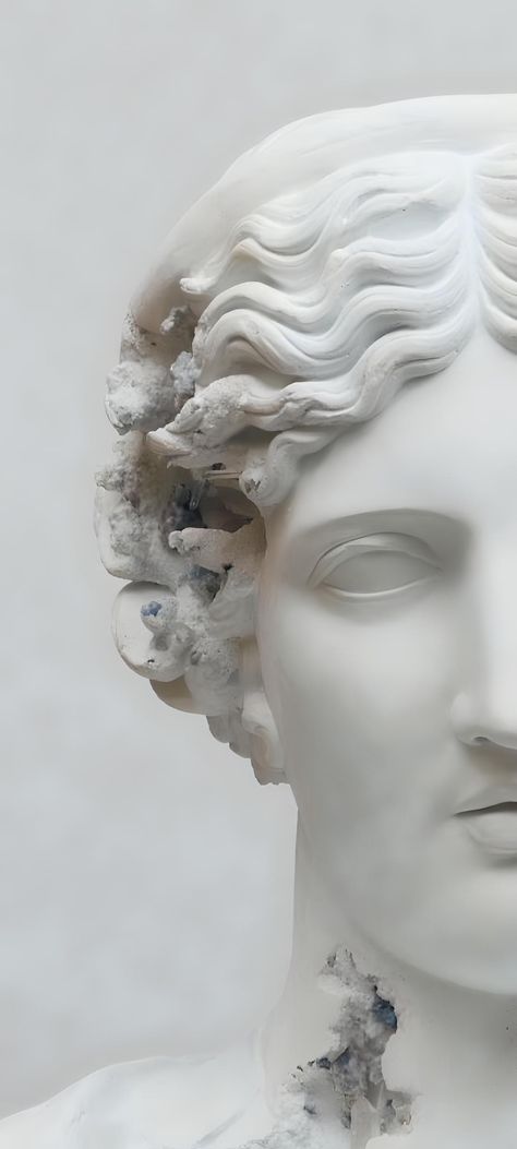 Daniel Arsham - Venus de Milo Eroded -Quartz Sculpture by Daniel Arsham Daniel Arsham Wallpaper, Daniel Arsham Sculpture, Gcse Textiles, Daniel Arsham, Oil Painting Inspiration, Minecraft Room, Art Board, Painting Inspiration, Art Boards