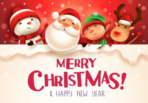 Happy New Year Banner, Merry Christmas Wallpaper, Merry Christmas Background, Christmas Landscape, Christmas Wallpaper Backgrounds, Christmas Poster, Christmas Happy, Christmas Cartoons, Snow Scenes