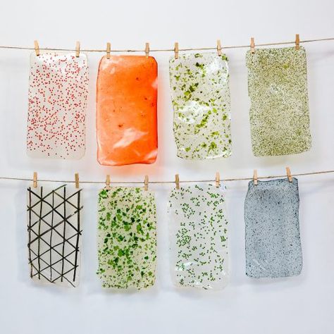 Algae by Studio Tång – Future Materials Bank Upcycling, Bio Art, Bioplastic Design, Biomaterials Design, Bio Materials, Bio Design, Eco Buildings, Material Research, Material Board