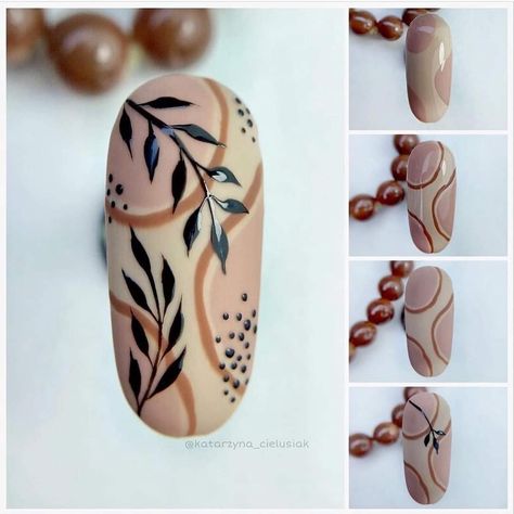 Quick Nail Art, Nail Art Designs Images, New Nail Art Design, Art Deco Nails, Hippie Nails, Nail Drawing, Nail Art For Beginners, Nail Art Techniques, Nail Art Designs Diy