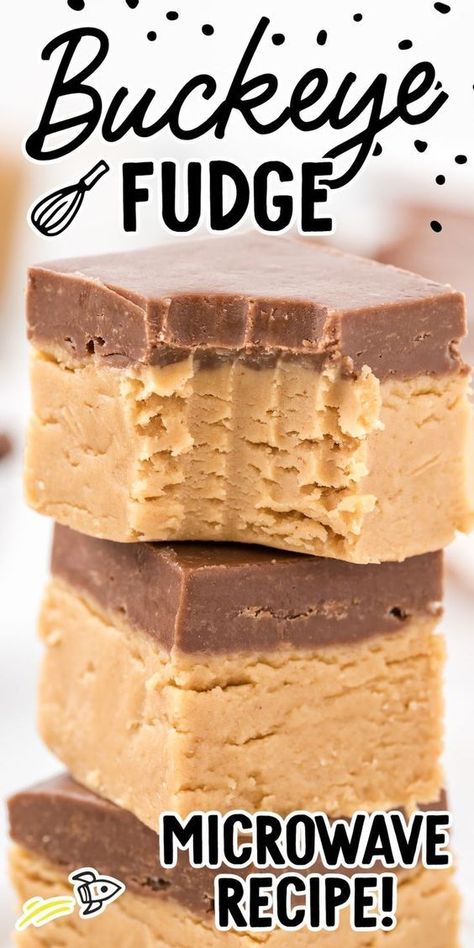 Buckeye Fudge Pillsbury Peanut Butter Fudge, Yummy Fudge Recipes, Peanut Butter Frosting Fudge, Chocolate Peanut Butter Fudge Recipes Easy, Buckeye Fudge Easy, Peanut Butter Chocolate Fudge, Simple Peanut Butter Fudge, Jetpuffedmarshmallowsfudge Recipe, Peanut Butter Meltaways