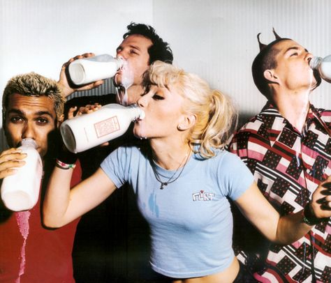 No Doubt Gwen Stefani, Gwen Stefani No Doubt, Gwen Stefani Style, Got Milk, Gwen Stefani, Music To My Ears, No Doubt, The 90s, My Music