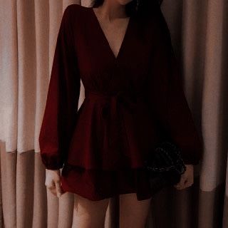 Mafia Dress, Money Dress, Dark Red Dresses, Dress Aesthetic, Paris Outfits, Red Outfit, Girly Fashion, Stage Outfits, Elegant Dresses