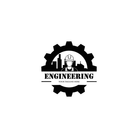 Mechanical Logo, Mechanical Engineering Logo, Civil Engineering Logo, Engineer Logo, Logo Engineering, Engineering Logo, Graphic Designer Studio, Engineering Quotes, Mechanical Engineering Design