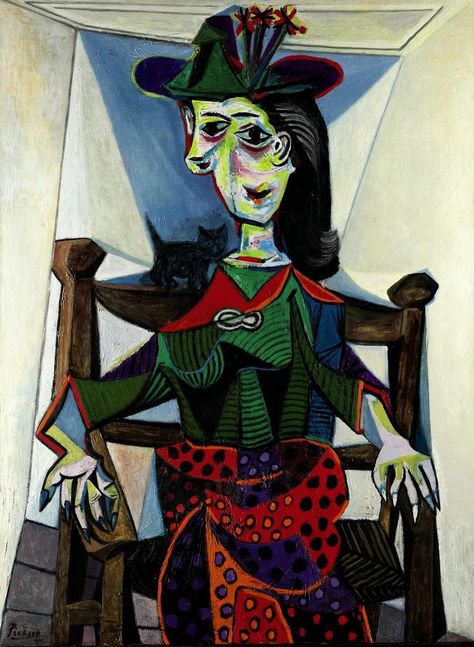 Dora Maar au Chat – Pablo Picasso http://twistedsifter.com/2010/11/10-most-expensive-paintings-sold-in-21st-century/