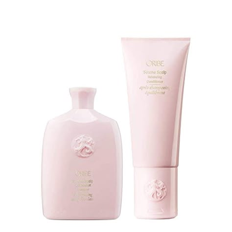 Oribe Serene Scalp, Pink Workout Clothes, Pink Shampoo, Oribe Shampoo, Silicone Free Shampoo, Scalp Shampoo, Hair Cleanse, Premium Brand, Scalp Conditions