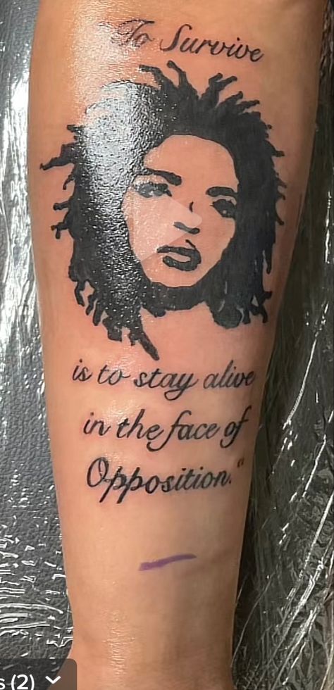 Lauren Hill Tattoo Ideas, Miseducation Of Lauryn Hill Tattoo, Lauren Hill Tattoo, Lauryn Hill Inspired Tattoos, Lauryn Hill Tattoo, Lauryn Hill Sketch, Lauren Hill, Leg Sleeve Tattoo, Pretty Tattoos For Women