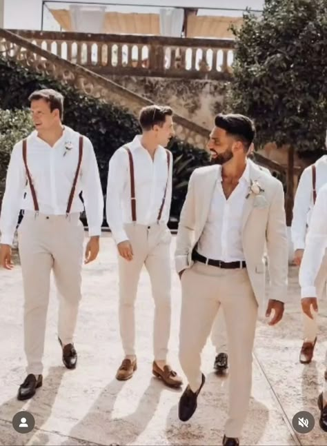 Sand Suits Wedding, Mens Wedding Suits Beige, Tan Suit Casual, Abroad Groom Outfit, Light Beige Suit Men Wedding, Sand Colored Suit Wedding, Men’s Khaki Wedding Outfit, Cream Groom Attire, Light Tan Suits Wedding