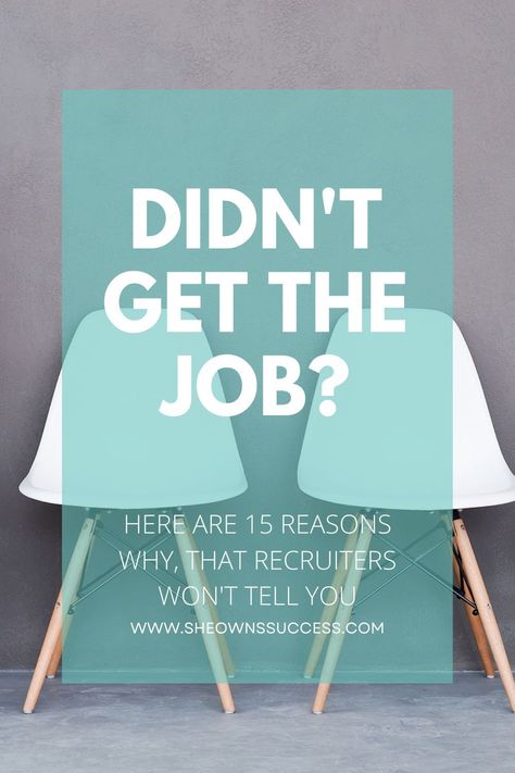 Didn’t get that job? Not entirely sure why? Don’t fret! You’re not alone! Recruiters and talent acquisition scouts are not always honest with their feedback, often due to omission but sometimes, there are parts of the feedback they don’t want to divulge. With a few pointed questions either in interview (or before) and as follow up, you will get the answers you may want, show how serious you are, and give you peace of mind. Read here for some tips! Didn’t Get The Job, Why Do You Want To Work Here Answers, Email After Interview, Thanking Someone, Leaving A Job, No Experience Jobs, Talent Acquisition, Getting Fired, Interview Tips