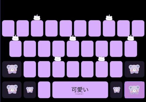 ♡(∩o∩)♡ Purple Aesthetic Keyboard Wallpaper, Gboard Keyboard Theme Soft, Purple Keyboard Theme, Purple Keyboard Aesthetic, Bt21 Keyboard Wallpaper, Purple Keyboard Wallpaper, Cute Keyboard Wallpaper Backgrounds, Keyboard Theme Aesthetic, Aesthetic Keyboard Background