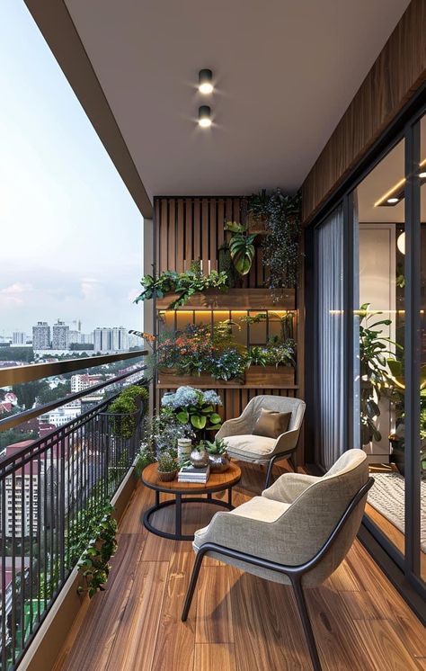 Terasa Ideas Terraces Balconies, Terrace Garden Ideas Balcony Design, Terrace Ideas Apartment, Balcony Chairs Ideas, Apartment Terrace Ideas, Terrace Balcony Ideas, Balcony Modern Design, Small Balcony Design Apartments, Small Terrace Ideas