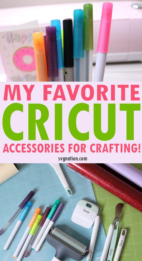 Must Have Cricut Accessories for Beginners Cricut Accessories, Cricut Supplies, Cricut Maker 3, Cricut Explore Air 2, Cricut Joy, Cricut Explore Air, Cricut Tutorials, Cricut Maker, Cricut Cut