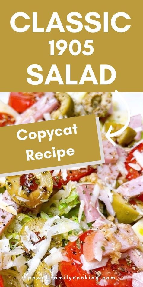 Columbia 1905 Salad, Cuban Ropa Vieja Recipe, 1905 Salad Recipe, Cuban Ropa Vieja, 1905 Salad, Ropa Vieja Recipe, Salad Copycat, Columbia House, Columbia Restaurant