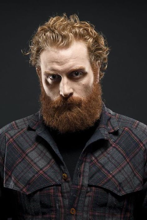 Kristofer Hivju: This distinctive Norwegian actor is best known for his role in hit show Game of Thrones Tormund Giantsbane, Kristofer Hivju, Norwegian People, After Earth, Tom Wlaschiha, Rose Leslie, Redhead Men, Red Beard, Ginger Beard