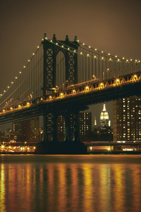 Nyc Lights, Lights At Night, City Lights At Night, Out At Night, Visit New York City, New York City Manhattan, Manhattan Bridge, New York City Travel, Visit New York