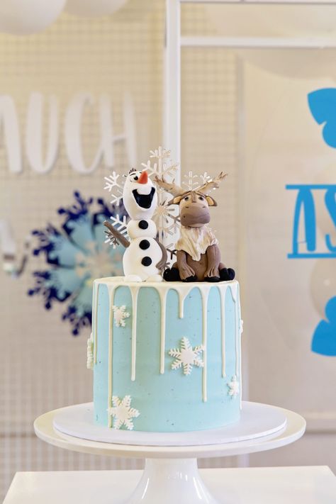 Frozen Olaf Birthday Party! - Lifes Little Celebration Olaf First Birthday Party, Olaf Themed Birthday Party, Frozen Cake Ideas, Frozen First Birthday, Olaf Birthday Cake, Olaf Birthday Party, Frozen 3rd Birthday, Disney Birthday Party Ideas, Frozen Birthday Party Cake