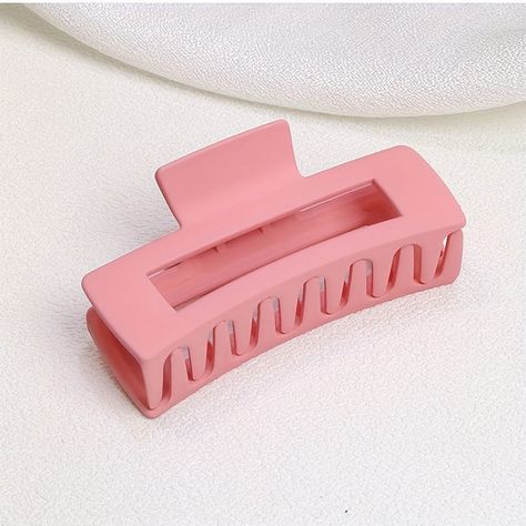 Faster shipping. Better service Geometric Hair, Korean Accessories, Pink Hair Clips, Big Girl Bedrooms, Hair Supplies, Plain Style, Women's Headwear, Claw Hair Clips, Hair Accessories Clips