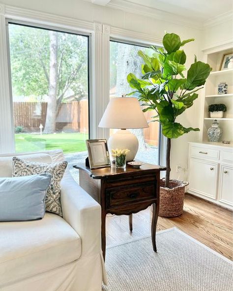 Coastal Living Room Gray Sofa, Southern Lane, South Carolina Home Decor, The Southern Lane, Southern Apartment, Lunden And Olivia Home, Southern Living Rooms, Traditional Family Rooms, Southern Interior