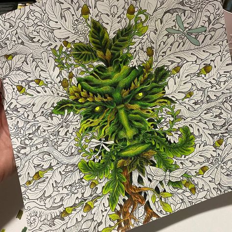 Claire Holoway (@clairecolourista) • Instagram photos and videos Colormorphia Kerby Rosanes, Kirby Rosanes Coloring Pages, Kerby Rosanes Colormorphia, Mythomorphia Coloring Pages Finished, Kerby Rosanes Imagimorphia, Colormorphia Finished Pages, Mythomorphia Coloring Book Finished, Kerby Rosanes Coloring Pages Finished, Mythomorphia Coloring Book